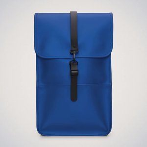 Rains Waterproof Blue Backpack - Full Size